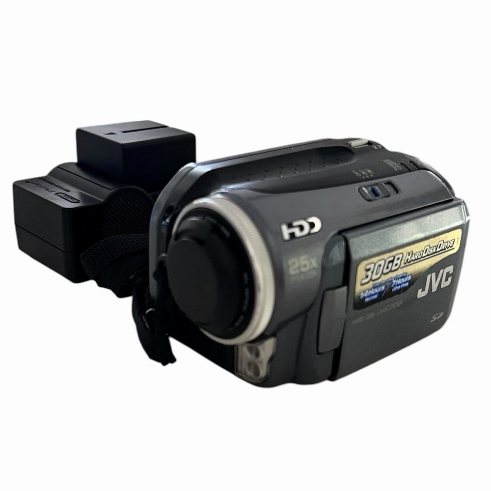 JVC Everio GZ-MG30U 30GB Hard Disk Drive 25x Optical Zoom Camcorder -FOR PARTS